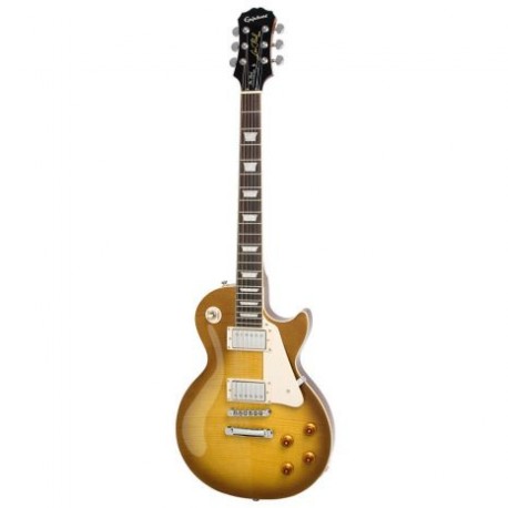 Guitarra Epiphone Les Paul Standard Plus Top Pro Honey Burst - Envío Gratuito