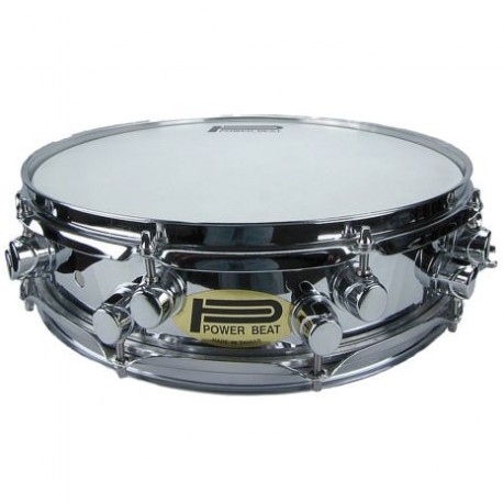 Tarola Power Beat RNDZ 3 1/2 X14 MET.10LUG SD-133/C - Envío Gratuito