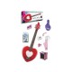 Paquete De Guitarra Eléctrica Daisy Rock 14-7013 Forma De Corazón C/Amplificador. - Envío Gratuito