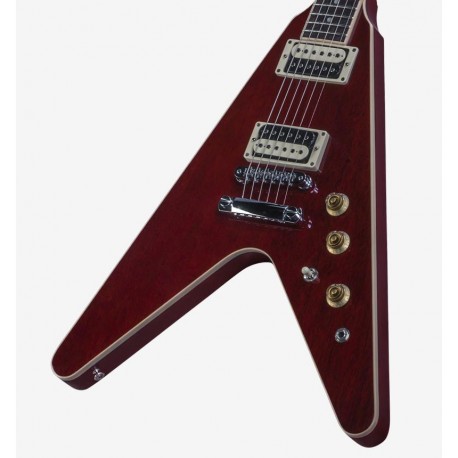 Guitarra Flying V Pro 2016 T Wine Red Gibson USA - Envío Gratuito