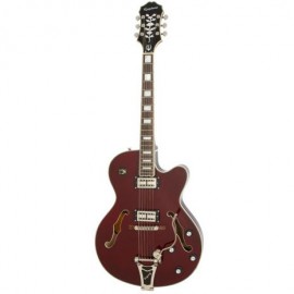 Guitarra Epiphone Emperor Swingster Color Vino - Envío Gratuito